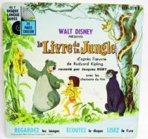 The Jungle Book - Record-Book 45s - Disneyland Record 1967
