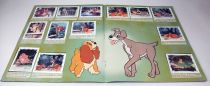 The Lady and The Tramp - Panini Stickers collector book 1997 (complete)