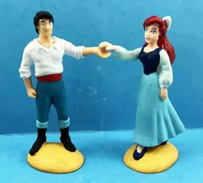 The Little Mermaid - Applause PVC Figure 1989 - Prince Louis & Ariel
