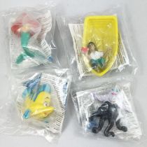 The Little Mermaid - McDonald\'s Happy Meal (1990) - Set of 4 figures (mint)