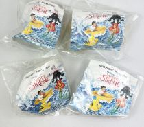 The Little Mermaid - McDonald\'s Happy Meal (1990) - Set of 4 figures (mint)