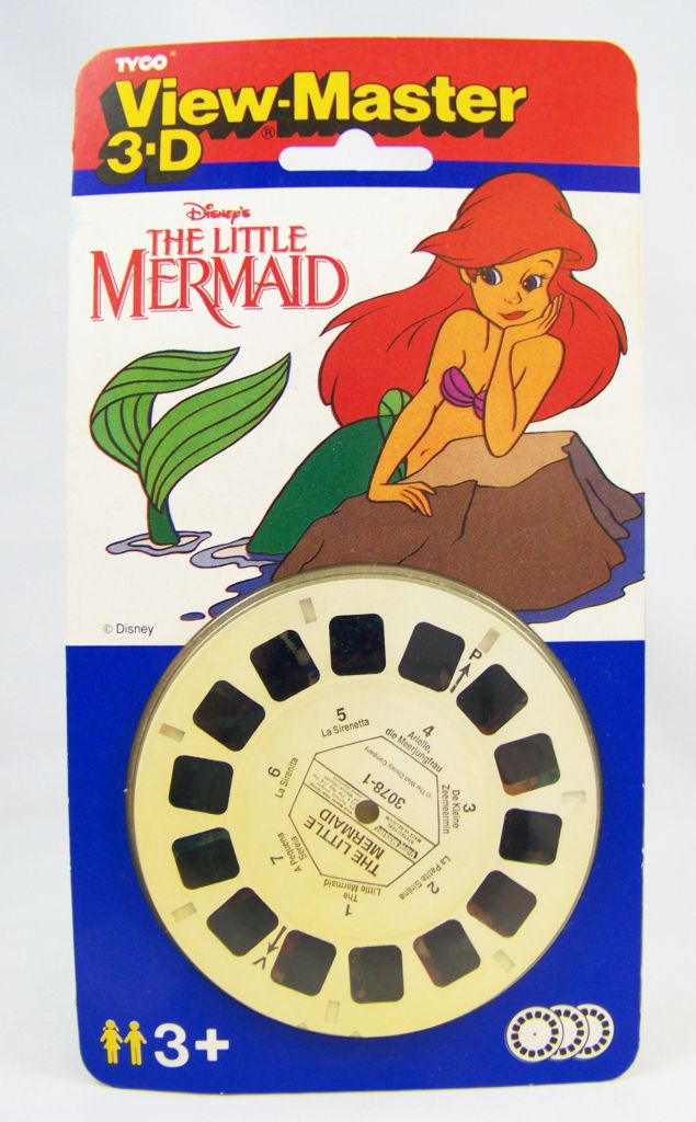 The Little Mermaid Ariel And The Magic Ring View-Master Reels Set Tyco  Disney