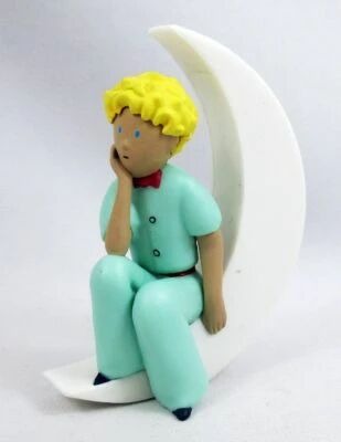 The Little Prince on the Moon (A. de St. Exupery) - PVC Figure - Plastoy 2025