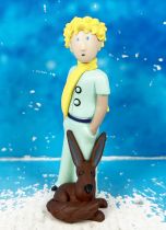 The Little Prince with Fox (A. de St. Exupery) - PVC figure - Plastoy 2007