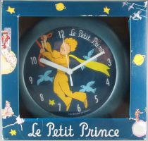 The Little Prince with scarf (A. de St. Exupery) - Round Wall Clock - 1997 Bennex Mint in Box