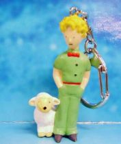 The Little Prince with Sheep (A. de St. Exupery) - PVC figure Keychain - Plastoy 1997