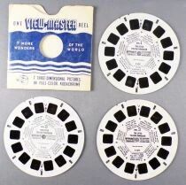 The Little Yellow Dinosaur - Pochette de 3 Disques GAF View-Master 3D R&eacute;f B 605