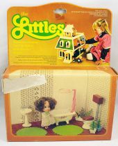 The Littles - Mattel - Daphne & Bathroom Setting Ref.3225