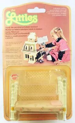 The Littles - Mattel - Diecast Furnitures: Bed Ref.3215