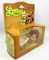 The Littles - Mattel - Mobiliers Métal : Baignoire avec Daphné Ref.1792