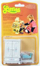 The Littles - Mattel - Mobiliers Métal : Chambre d\'enfant Ref.1796