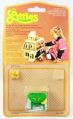 The Littles - Mattel - Mobiliers M�tal : Table de Cuisine Ref.1789
