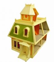 The Littles - Mattel - The Littles Dollhouse & Starter House (Dolls & Furnitures included)