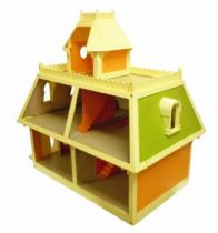 The Littles - Mattel - The Littles Dollhouse & Starter House (Dolls & Furnitures included)