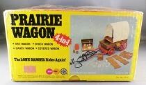 The Lone Ranger - Marx Toys - Accessoire Prairie Wagon Complet Proche Neuf Boite