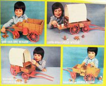 The Lone Ranger - Marx Toys - Accessory Prairie Wagon