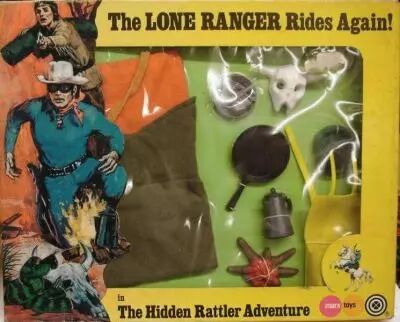 The Lone Ranger - Marx Toys - Panoplie Vêtement The Stage Robbery  Hold Up Du Relais A49519