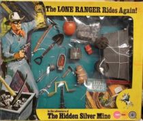 The Lone Ranger - Marx Toys - Accessory Set The Hidden Silver Mine