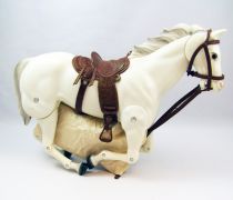 The Lone Ranger - Marx Toys - Cheval Silver - le cheval du Lone Ranger