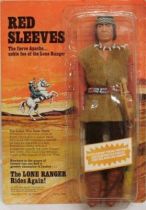 The Lone Ranger - Marx Toys - Figure Red Sleeves (carded)