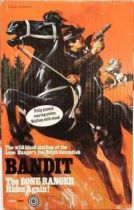 The Lone Ranger - Marx Toys - Horse Bandit - Cavendish\'s black stallion