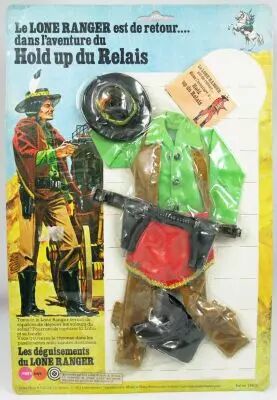 The Lone Ranger - Marx Toys - Panoplie V�tement The Stage Robbery (Hold up du Relais)