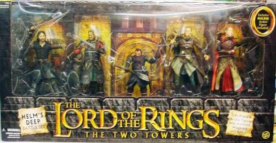L'ENSEMBLE DE LA BATAILLE PROFONDE DU HELM DES... ToyBiz LE SEIGNEUR DES ANNEAUX 