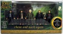 The Lord of the Rings - \'\'There and Back Again\'\' Gift-set : Frodo, Samwise, Bilbo, Merry, Pippin