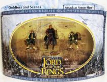 The Lord of the Rings - Armies of Middle-Earth - Attack at Amon-Hen : Merry, Pippin, Boromir