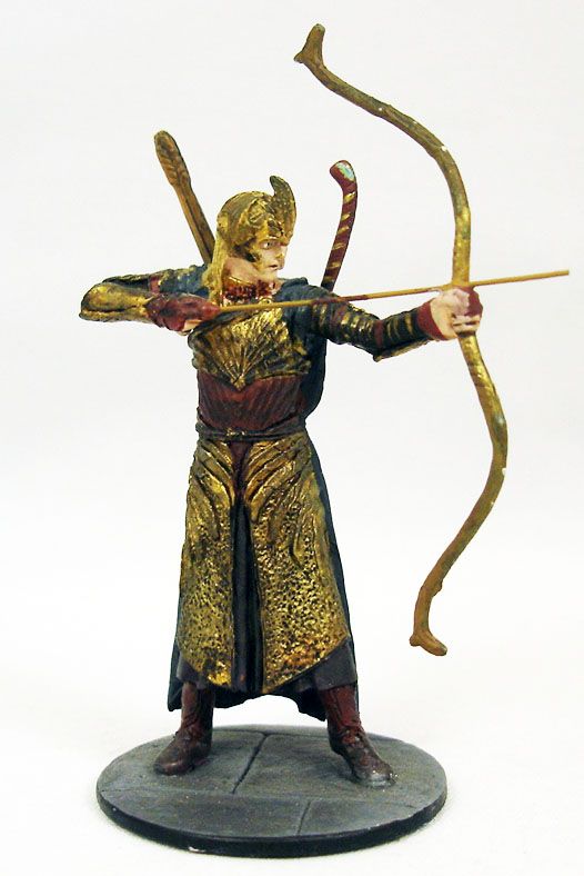 Statue of an archer perfect for a decoration in a lord of the rings style