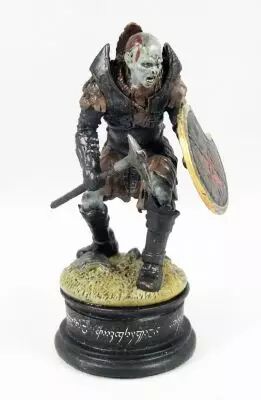 The Lord of the Rings - Eaglemoss Chess Set n�1 - Orc Axeman (Black Pawn)