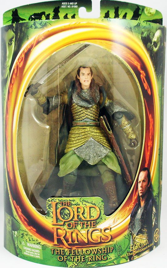 Details about   2004 Lord Of The Rings ELROND OF RIVENDELL 7" Figure Fellowship  Marvel Toy Biz 