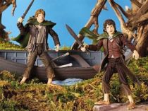 The Lord of the Rings - Frodo & Sam with Elven boat - FOTR