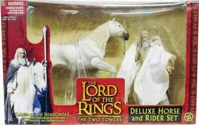 The Lord of the Rings - Gandalf the White on Shadowfax horse - TTT