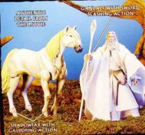 The Lord of the Rings - Gandalf the White on Shadowfax horse - TTT
