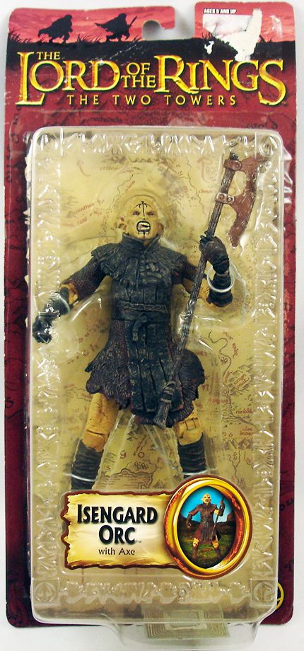 Orc warrior action figure lord of the Rings by toybiz 