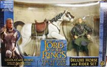 The Lord of the Rings - Legolas on Hasufel horse - ROTK