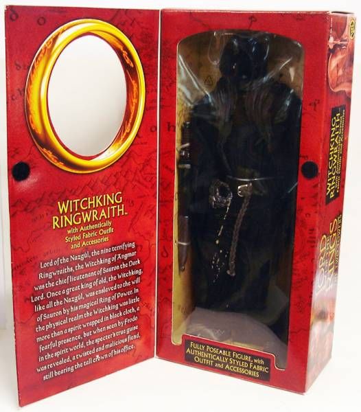 WITCHKING RINGWRAITH LORD OF THE RINGS 12" /ca 30 cm DELUXE FIGURE TOY BIZ 