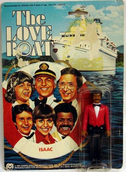 The Love Boat Complete set of 6 action figures Mego