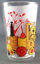 The Magic Round About - Amora Mustard Glass - Dougall drive the Locomotive with Zebedee