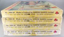 The Magic Roundabout - Arrow Games Ltd N°3164 - Complete Set of 4 Wooden Jig Saw 20 Pieces Puzzles