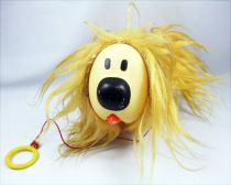 The Magic Roundabout - Clodrey - Dougal plush pull toy