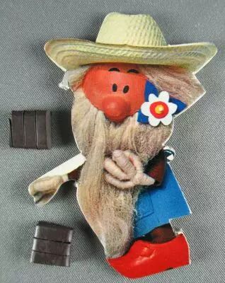 The Magic Roundabout - Magnetic Cardboard Figure Djeco 1966 - Mr Mac Henry