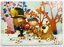 The Magic Roundabout - ORTF / Editions Yvon Post Card - Florence: Gardener here we are in wonderland! ...