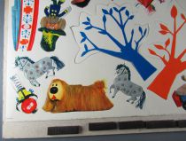The Magic Roundabout - Plate of Magnetic Cut Figurines - Djeco 1966 2