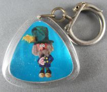 The Magic Roundabout - Triside Key-Chain - Gardener Blue Background