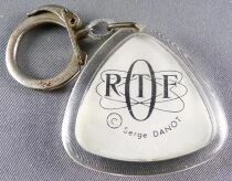 The Magic Roundabout - Triside Key-Chain - Zebedeel Blue Background