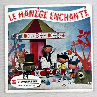 The Magic Roundabout - View-Master 3 discs set + Complet Story (GAF)