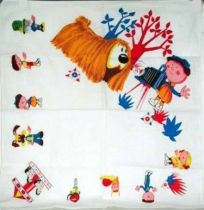 The Magic Roundabout, fabrics napkin