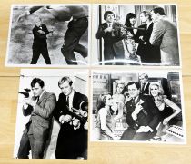 The Man from U.N.C.L.E. (TV 1964) - 13 Vintage Promotional Analog Photos and one color leaflet